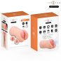 INTENSE DEEP TOUCH - KRISTA MASTURBATEUR VAGINAL AVEC SUCCION, VIBRATION ET EFFET VOCAL 1,2 KG