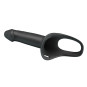 PRETTY LOVE - LANDON BLACK STRAP-ON VIBRANT