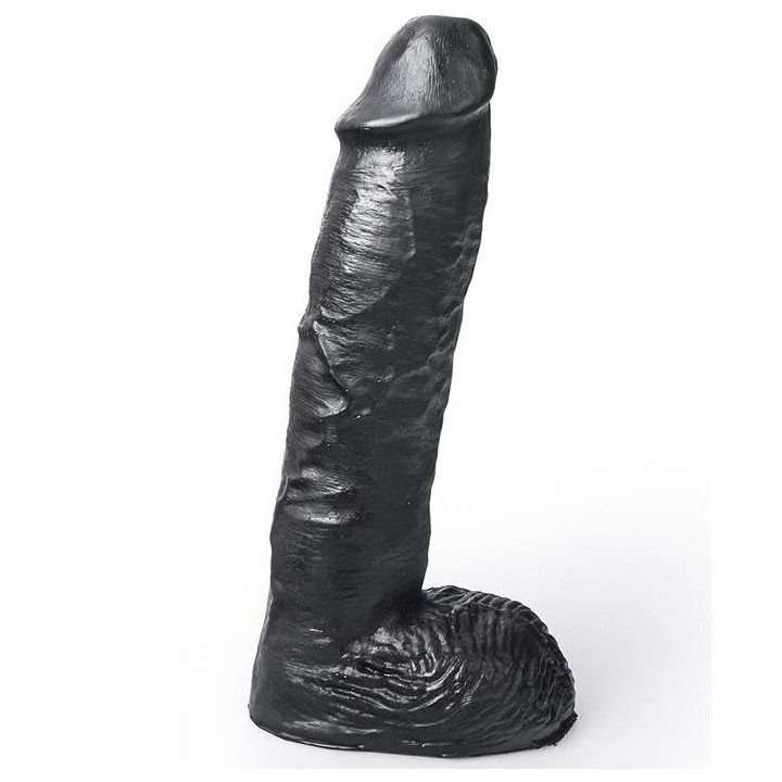 HUNG SYSTEM - GODE RÉALISTE COULEUR NOIR MICKEY 24 CM