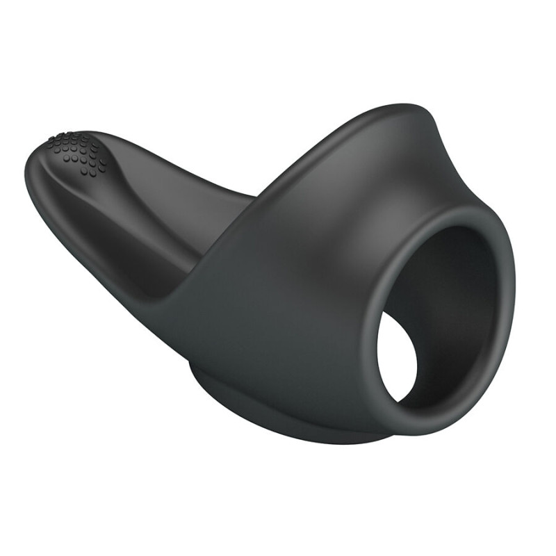 CRAZY BULL - ZADOK ANNEAU ERGONOMIQUE AVEC STIMULATEUR PÉRINÉAL