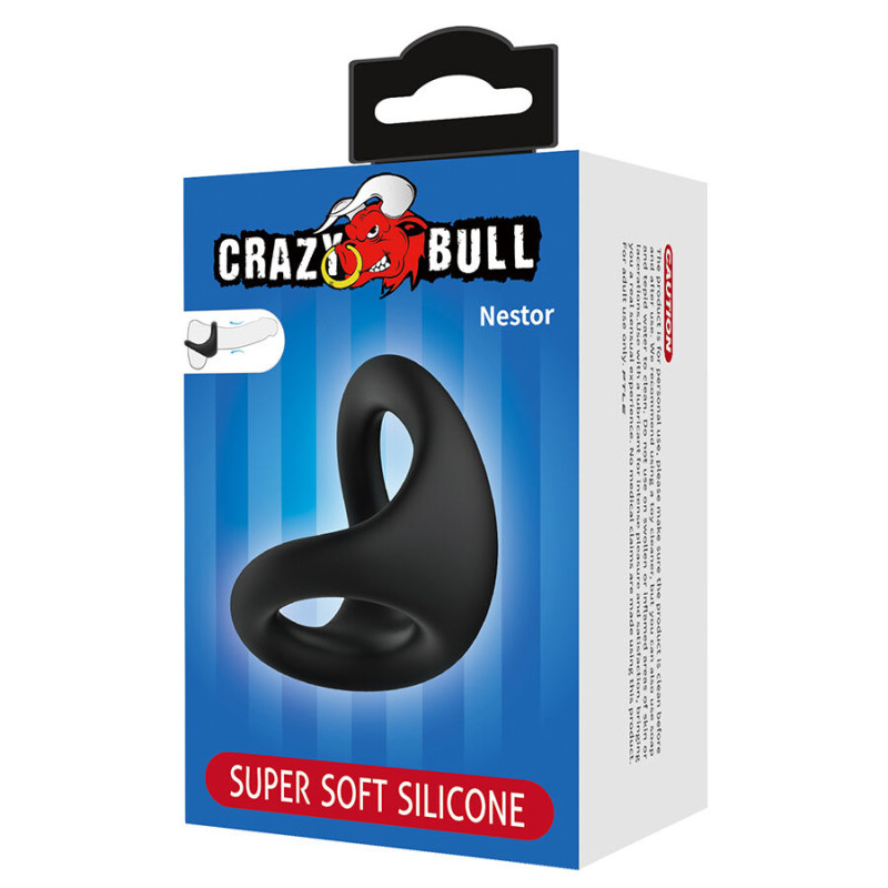 CRAZY BULL - NESTOR ANNEAU ERGONOMIQUE POUR PÉNIS ET TESTICULES