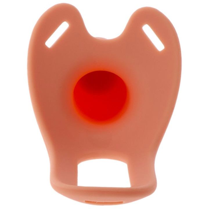 HIDDEN DESIRE - INFERNO MANCHON PÉNIS VIBRANT AVEC STRAP-ON 16 CM