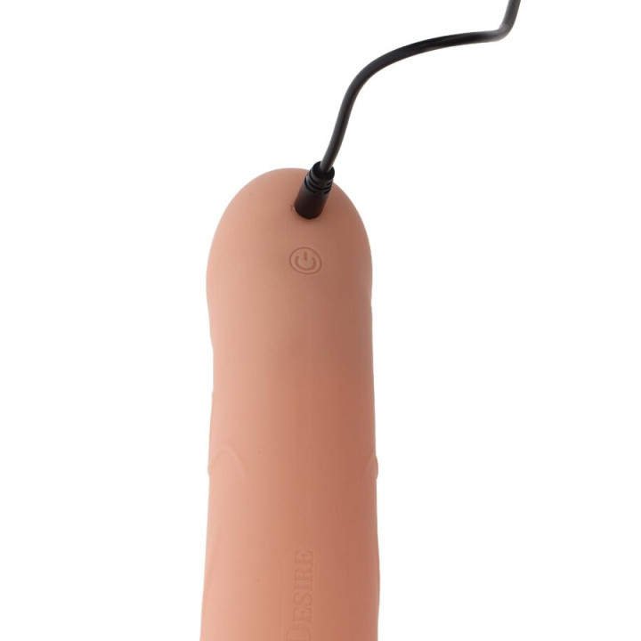 HIDDEN DESIRE - INFERNO MANCHON PÉNIS VIBRANT AVEC STRAP-ON 16 CM