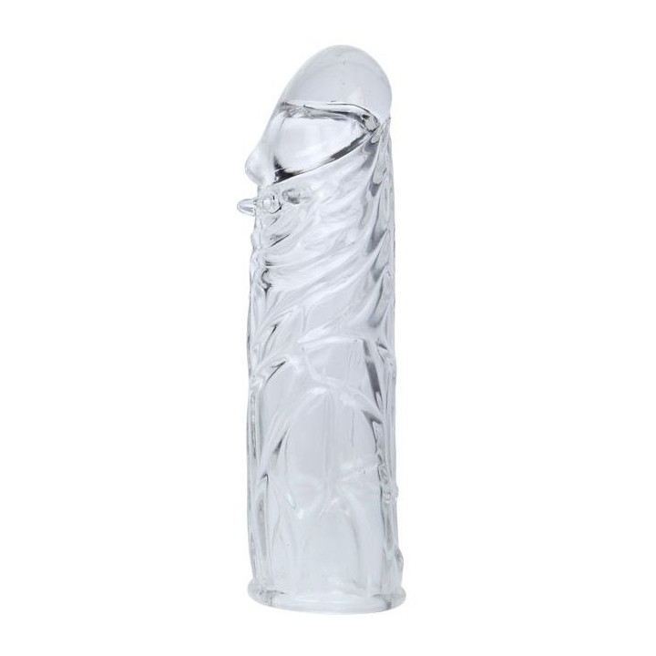 BAILE - HOUSSE LILAS POUR LE PÉNIS EN SILICONE ADAPTABLE 13 CM