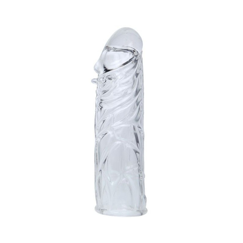 BAILE - HOUSSE DE PÉNIS EN SILICONE STIMULANTE ROSE 13 CM