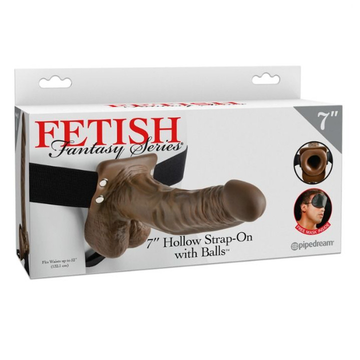 FETISH FANTASY SERIES - SANGLE CREUSE 7 AVEC BOULES