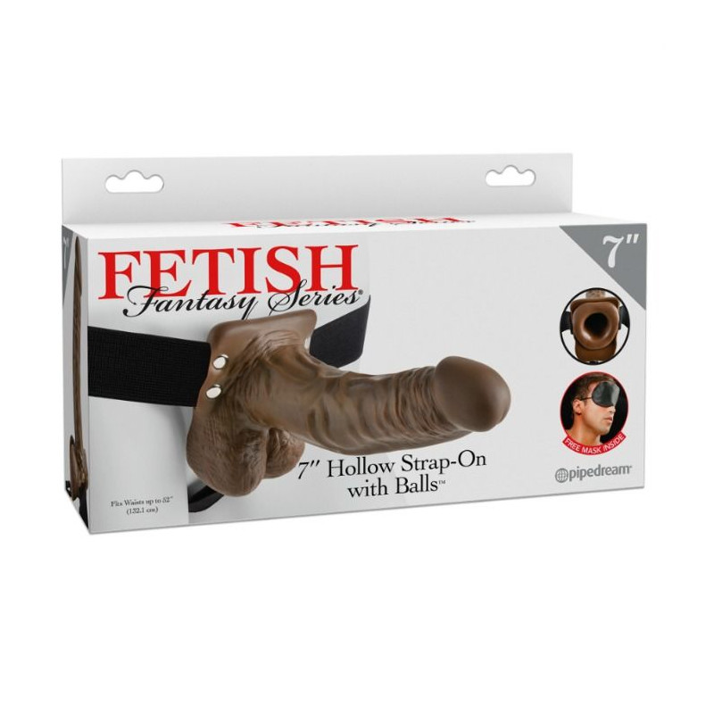 FETISH FANTASY SERIES - SANGLE CREUSE 7 AVEC BOULES