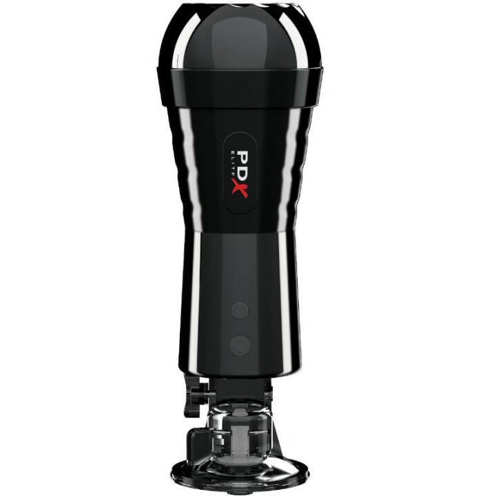 PDX ELITE - MASTURBATEUR AVEC VIBRATION ET EFFET DE COMPRESSEUR
