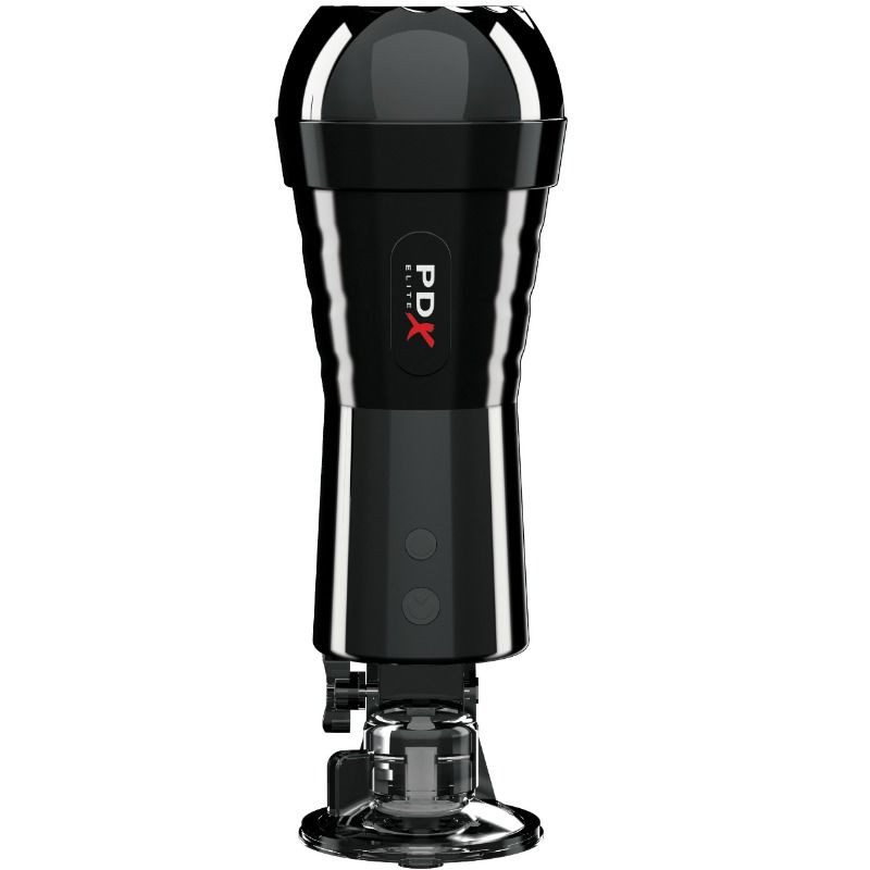 PDX ELITE - MASTURBATEUR AVEC VIBRATION ET EFFET DE COMPRESSEUR