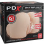 PDX ELITE - MASTURBATEUR RÉALISTE VIBRANT VAGIN ET ANUS