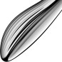 SATISFYER - PURE GRAVITY 1 GODEMICHET DOUBLE EXTRÉMITÉ EN ACIER INOXYDABLE