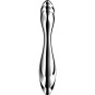 SATISFYER - PURE GRAVITY 2 GODEMICHET DOUBLE EXTRÉMITÉ EN ACIER INOXYDABLE