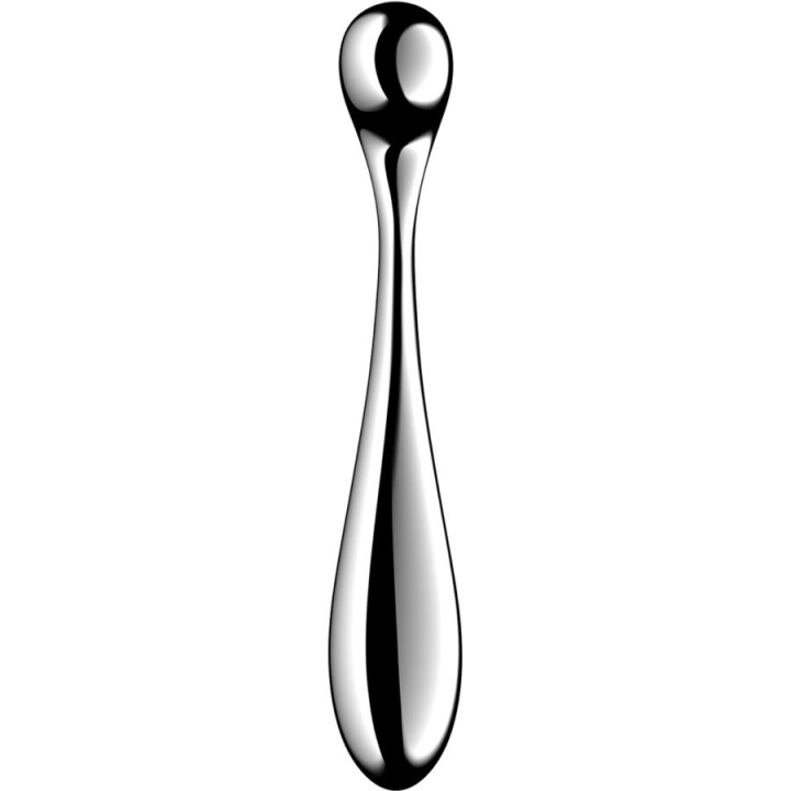 SATISFYER - STAR FORCE 4 GODEMICHET DOUBLE EN ACIER INOXYDABLE