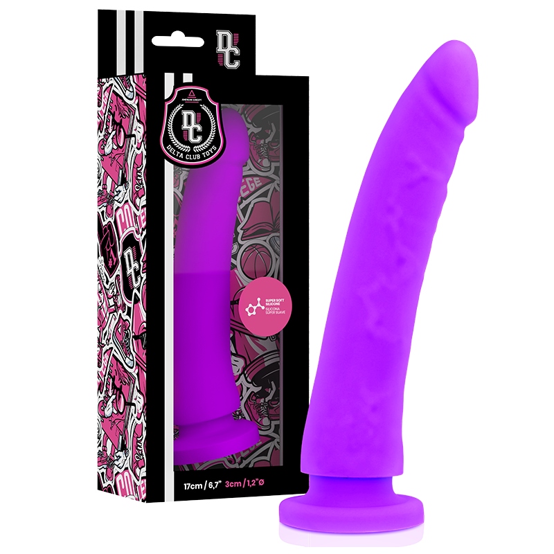 DELTA CLUB - TOYS GODE MÉDICAL LILAS SILICONE 17 CM -O- 3 CM