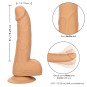 CALEXOTICS - CLOUS EN SILICONE 15.24 CM PEAU