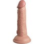 KING COCK - ELITE GODE RÉALISTE VIBRANT & SILICONE 15.2 CM