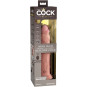 KING COCK - ELITE VIBRATEUR GODE RÉALISTE & TÉLÉCOMMANDE EN SILICONE 23 CM
