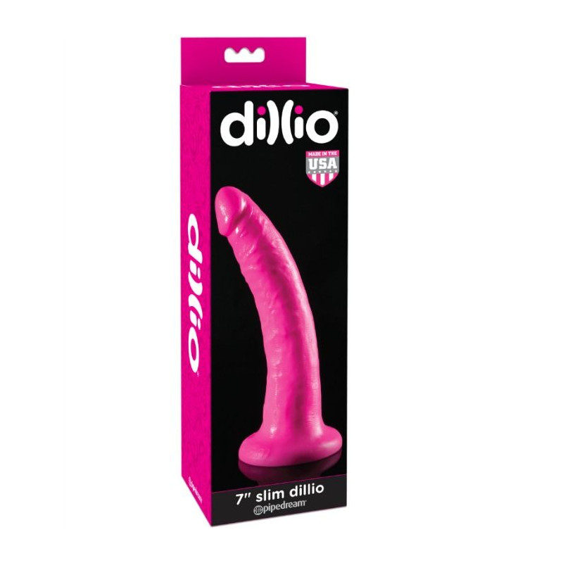 DILLIO - DILDO 17.8 CM - ROSE