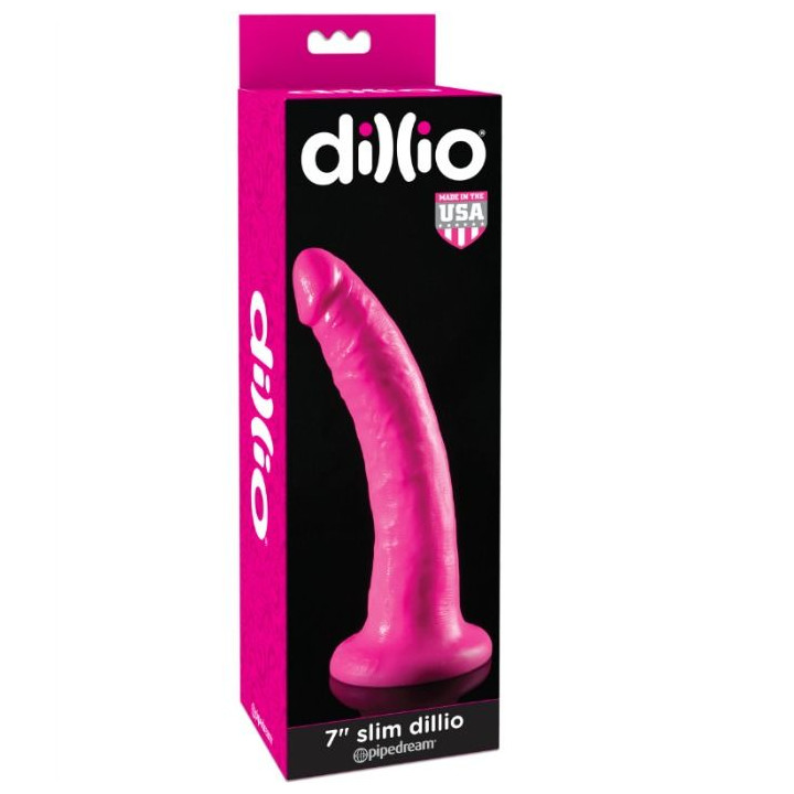 DILLIO - DILDO 17.8 CM - ROSE