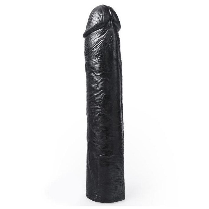 HUNG SYSTEM - GODE RÉALISTE COULEUR NOIR BENNY 25,5 CM