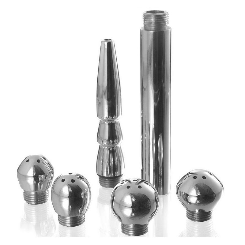 METAL HARD - ENSEMBLE DE NETTOYAGE VAGINAL/ANAL 5PCS