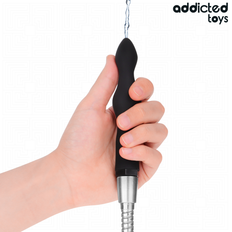 ADDICTED TOYS - NETTOYEUR ANAL AVEC ADAPTATEUR UNIVERSEL MODÈLE 3