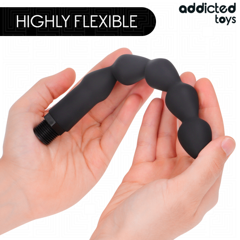 ADDICTED TOYS - NETTOYEUR ANAL AVEC ADAPTATEUR UNIVERSEL MODÈLE 6