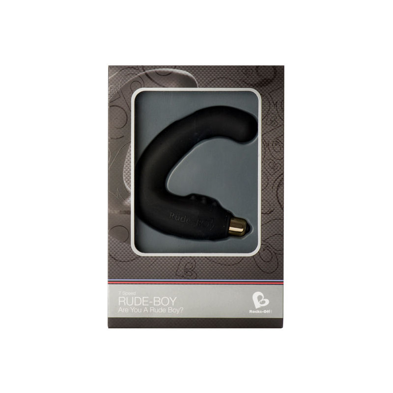 ROCKS-OFF - RUDE-BOY MLE G-SPOT MASSAGER 7 V NOIR