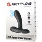PRETTY LOVE - MASSEUR VIBRANT ANAL ET VAGINAL REMINGTON NOIR