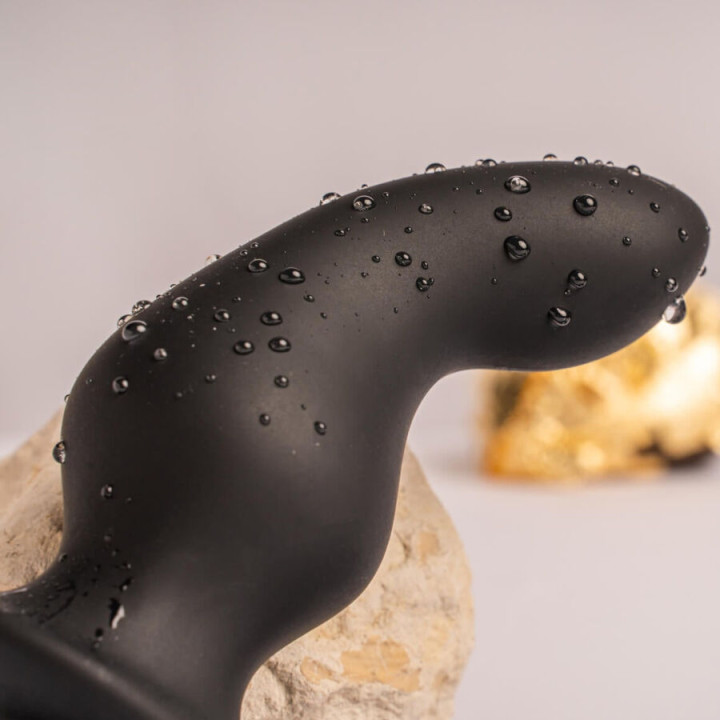 ROCKS-OFF - RO-ZEN RRO PLUG ANAL AVEC ANNEAU PÉNIS VIBRANT NOIR