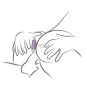 ROCKS-OFF - PETITE SENSATIONS TEAZER VIBRATEUR PLUG ANAL VIOLET