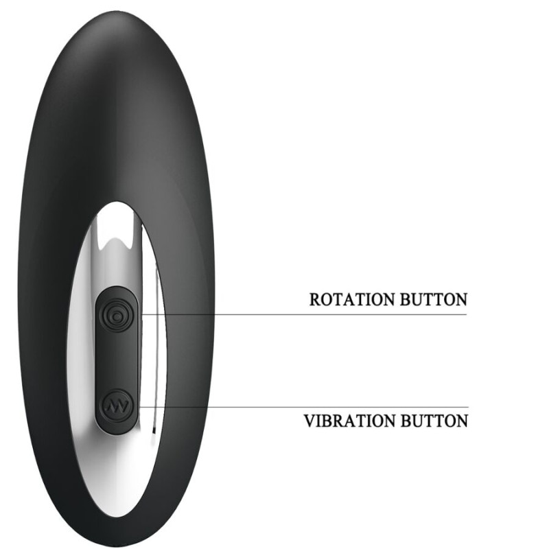 MR PLAY - MASSEUR DE PROSTATE AVEC ROTATION ET VIBRATION