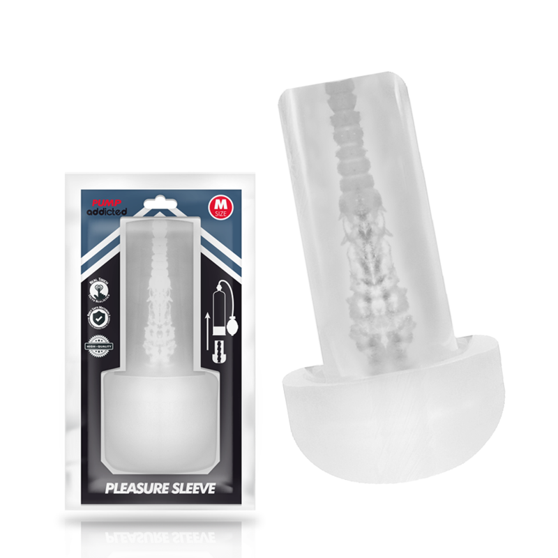 PUMP ADDICTED - MANCHON DE PLAISIR MASTUBEUR TAILLE M