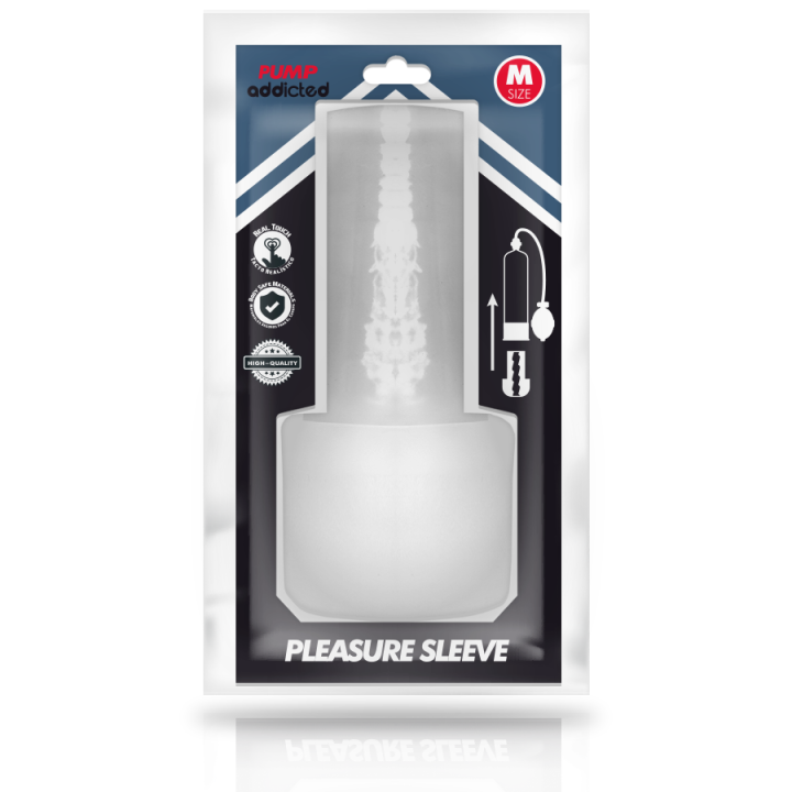 PUMP ADDICTED - MANCHON DE PLAISIR MASTUBEUR TAILLE M