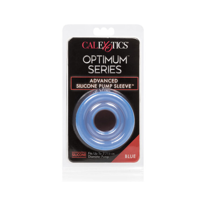 CALEXOTICS - MANCHON DE POMPE EN SILICONE ADV BLEU