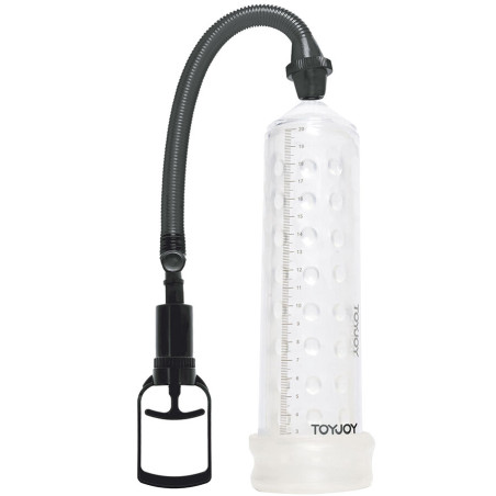 TOYJOY - POMPE DE MASSAGE PUISSANTE AVEC MANCHON TRANSPARENT