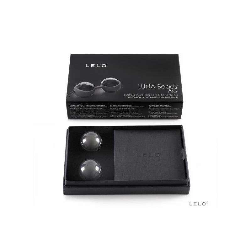 LELO - LUNA BEADS NOIR BALLES DE KEGEL