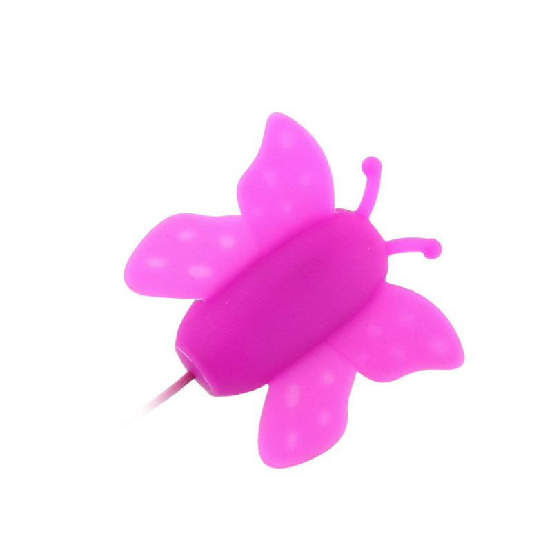 BAILE - LOVE EGGS STIMULATEUR DE CLITORIS PAPILLON 12 VITESSES TÉLÉCOMMANDE LILAS