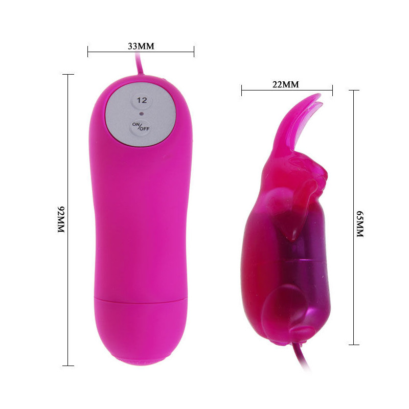 BAILE - VIBRATEUR CUTE SECRET BUNNY 12 VITESSES