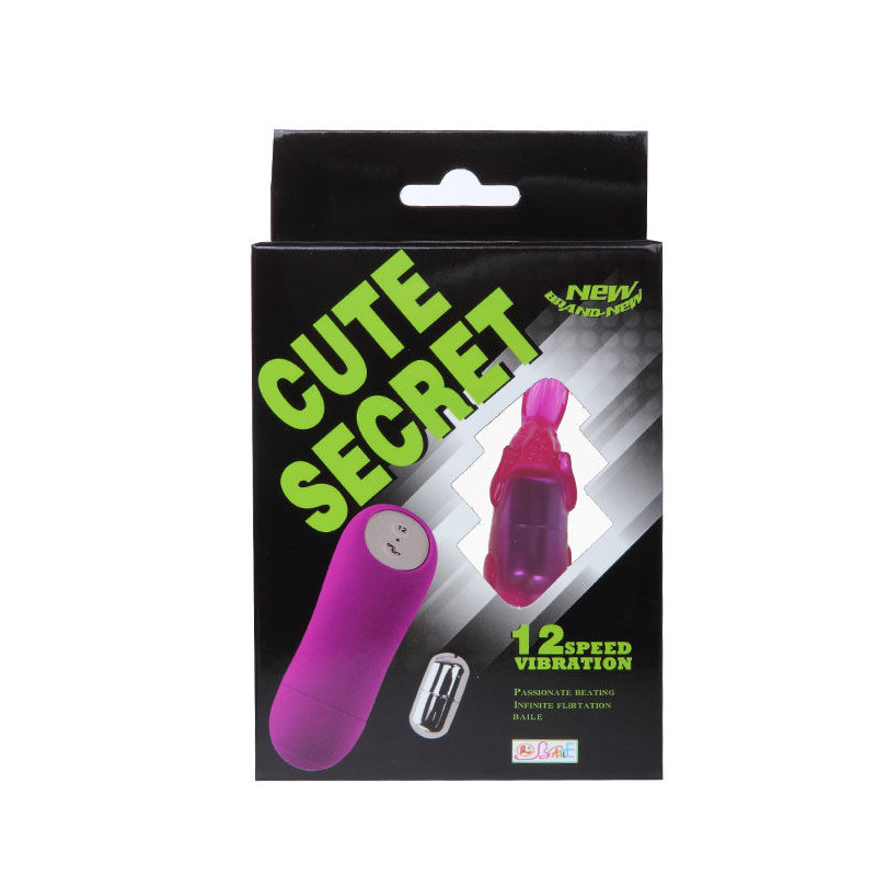 BAILE - VIBRATEUR CUTE SECRET BUNNY 12 VITESSES