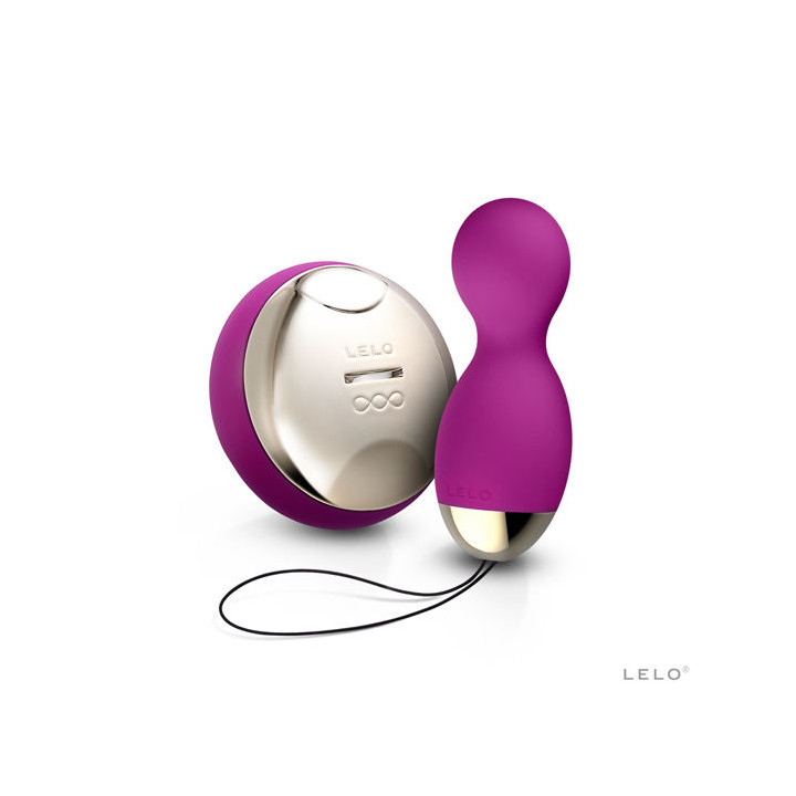 LELO - BADGE BOULES HULA ROSE PROFOND