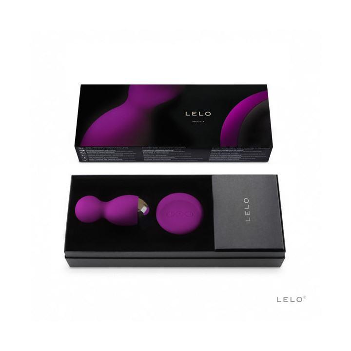 LELO - BADGE BOULES HULA ROSE PROFOND