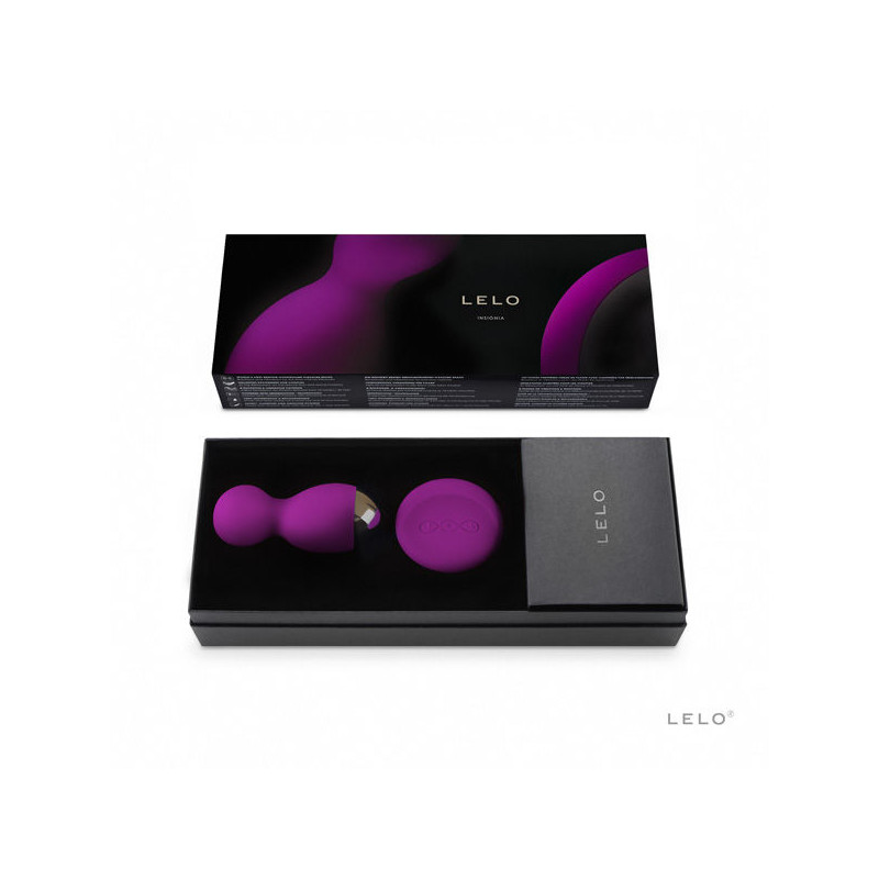 LELO - BADGE BOULES HULA ROSE PROFOND
