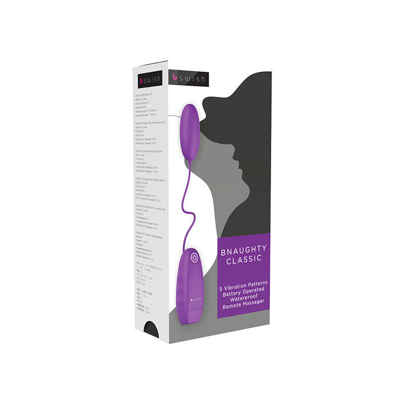 B SWISH - BNAUGHTY CLASSIC BULLET VIBRANT VIOLET