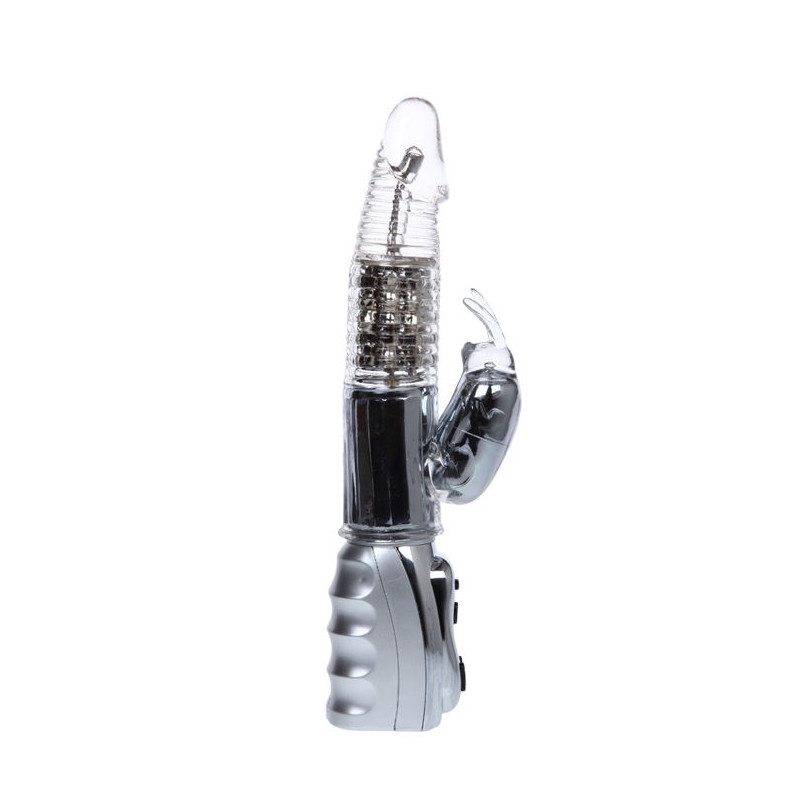 BAILE - ROTATEUR TRANSPARENT MISSILE AMOUR 26.5 CM
