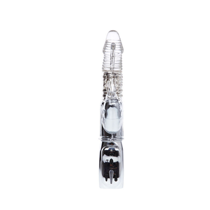 BAILE - ROTATEUR TRANSPARENT MISSILE AMOUR 26.5 CM