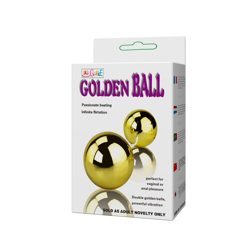 BAILE - VIBRATEUR  BALLES CHINOIS GOLDEN