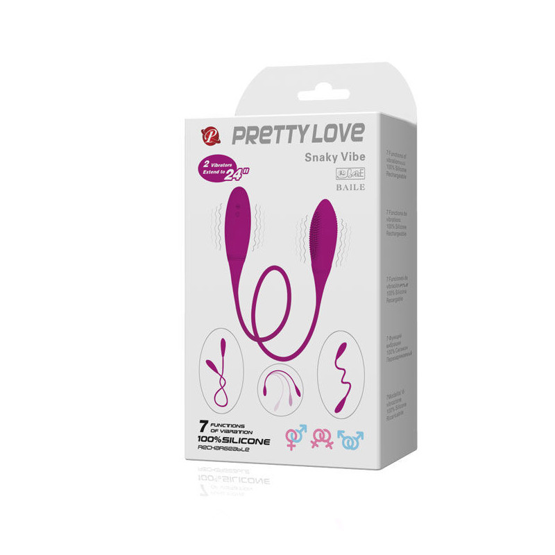 PRETTY LOVE - SNAKY DELUXE VIBRATEUR 7 V