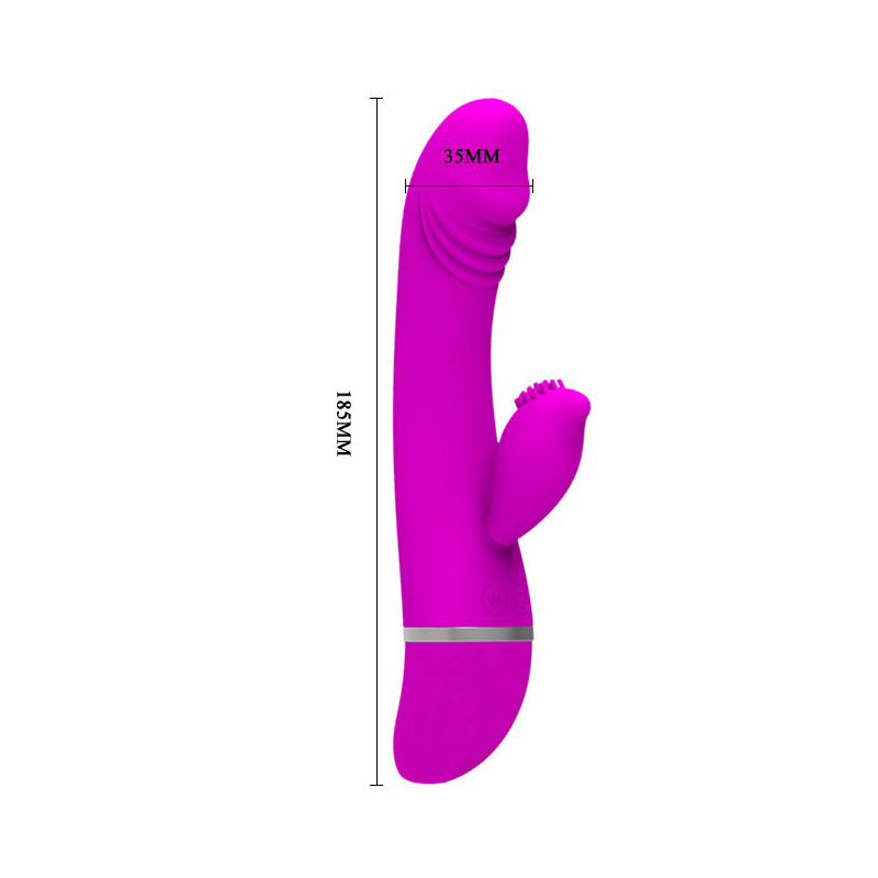 PRETTY LOVE - FLIRTATION VIBRATEUR AVEC LAPIN DAVID