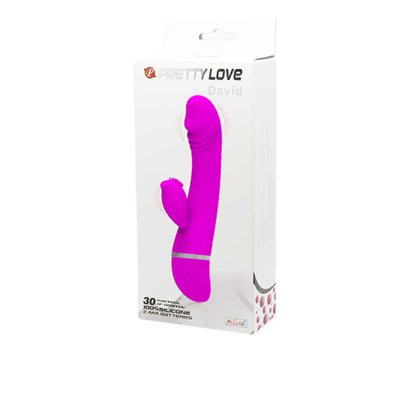 PRETTY LOVE - FLIRTATION VIBRATEUR AVEC LAPIN DAVID